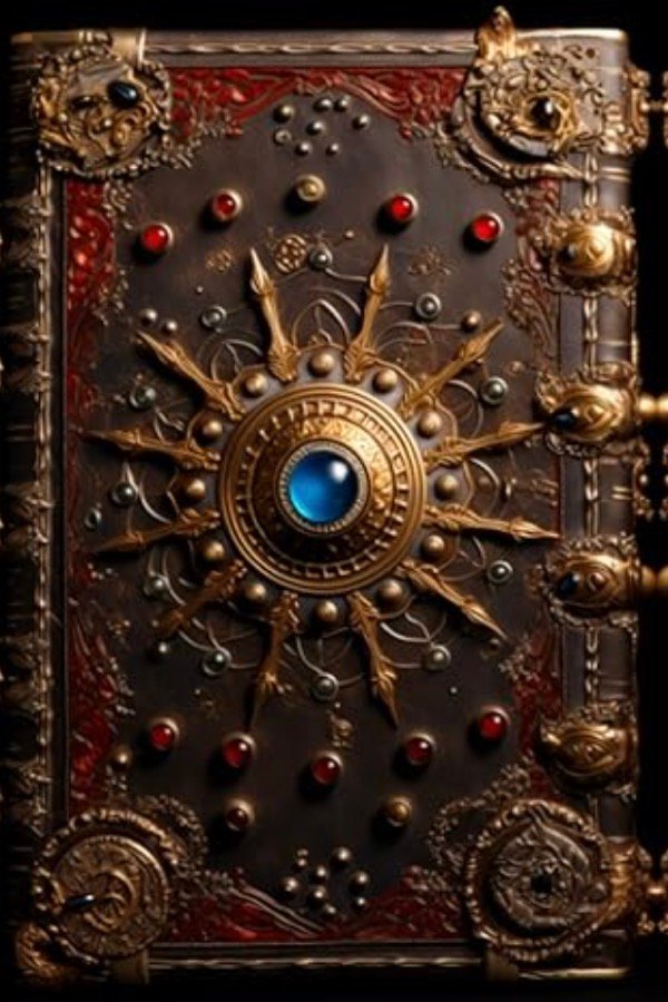Brown Bejeweled Bible cover